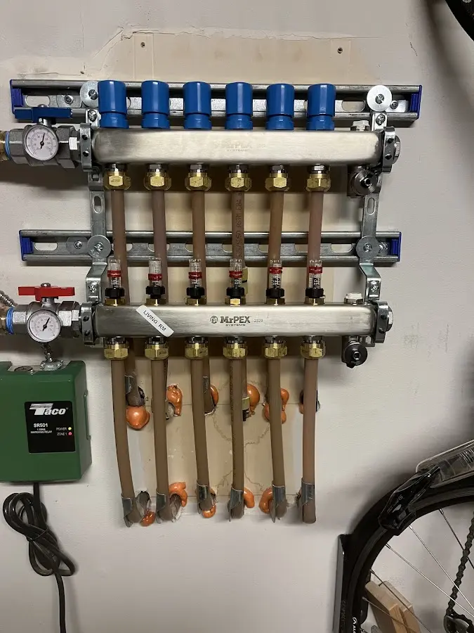 Plumber performing Water Heater Repair at a residential property in Mountain Home AFB