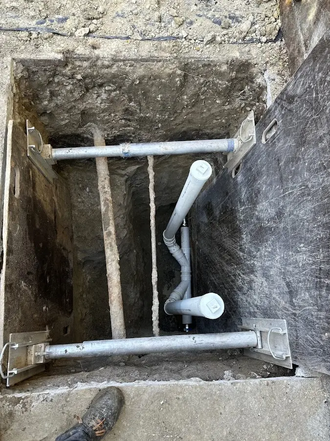 Experienced plumber completing Gas Line Repair work in Mountain Home AFB
